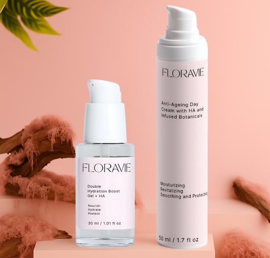 Floravie™ Anti-Aging Peptide & HA Serum + Bonus Free Day Cream
